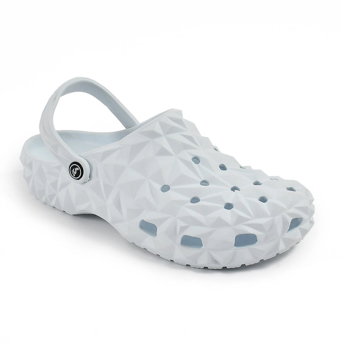 Smoothlite Diamond-Cut Ventilated Clogs for men in White, image 1