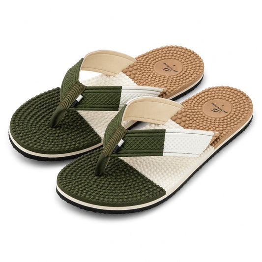 Smoothline Foot Support Massage Flip-Flops for Men