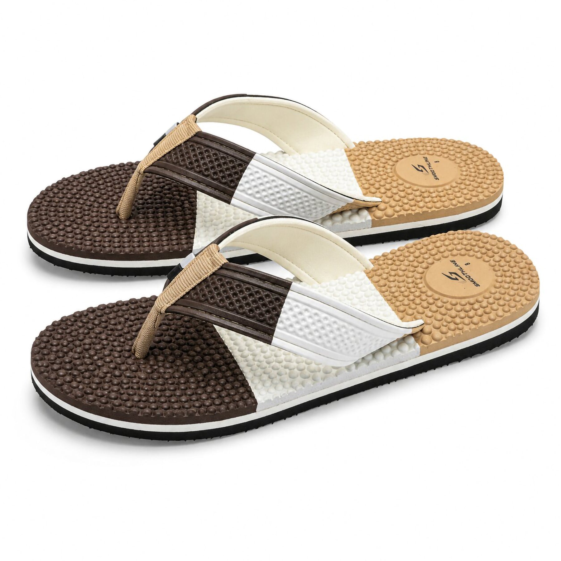 Smoothline Foot Support Massage Flip-Flops for Men