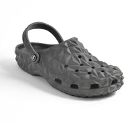 Smoothlite Diamond-Cut Ventilated Clogs for men in Dark Grey, image 1