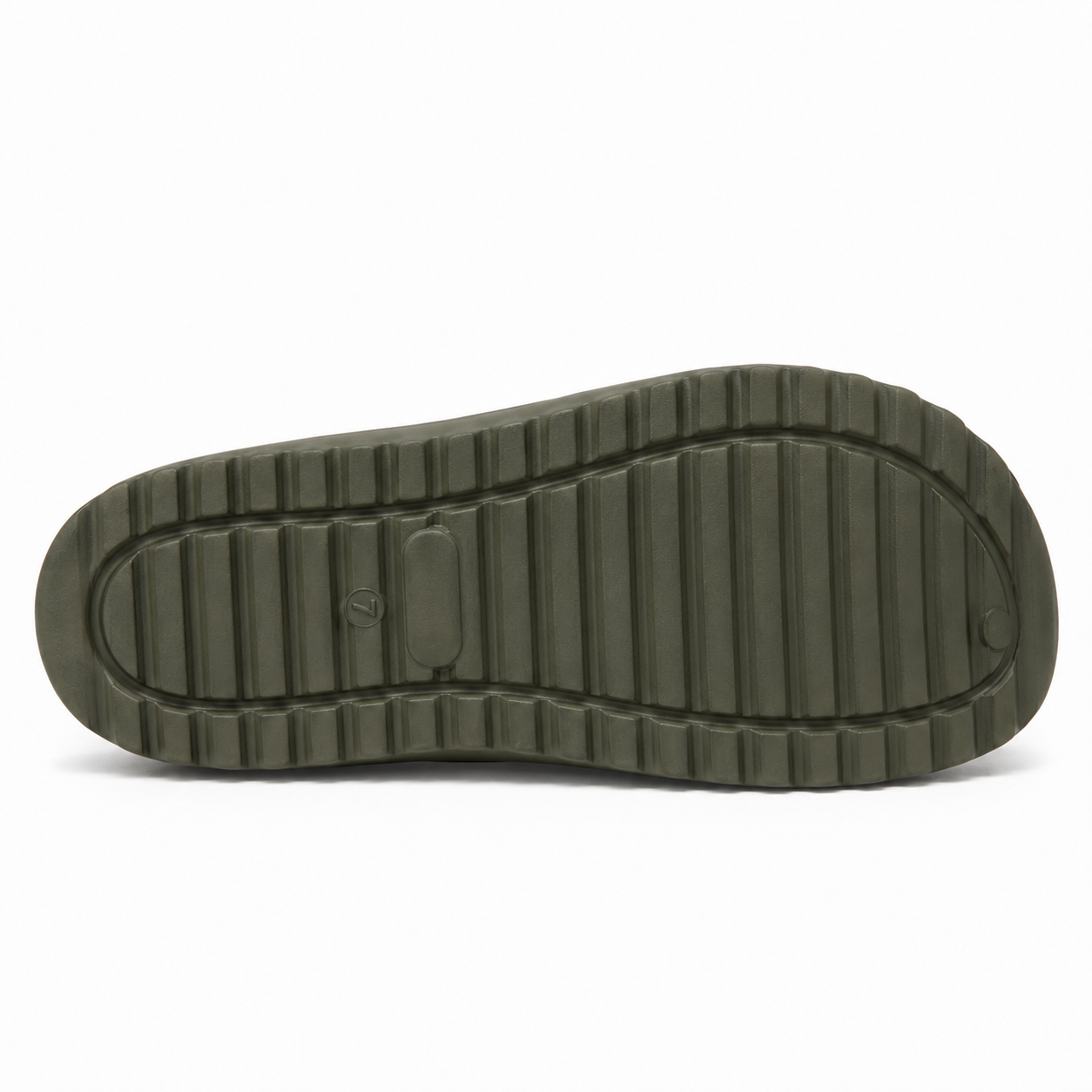Smoothlite Ultra-Chunky Adjustable Clogs for men in Olive Green, image 2
