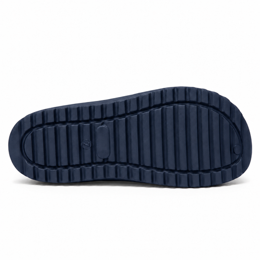 Smoothlite Ultra-Chunky Adjustable Clogs for men in Navy Blue, image 2