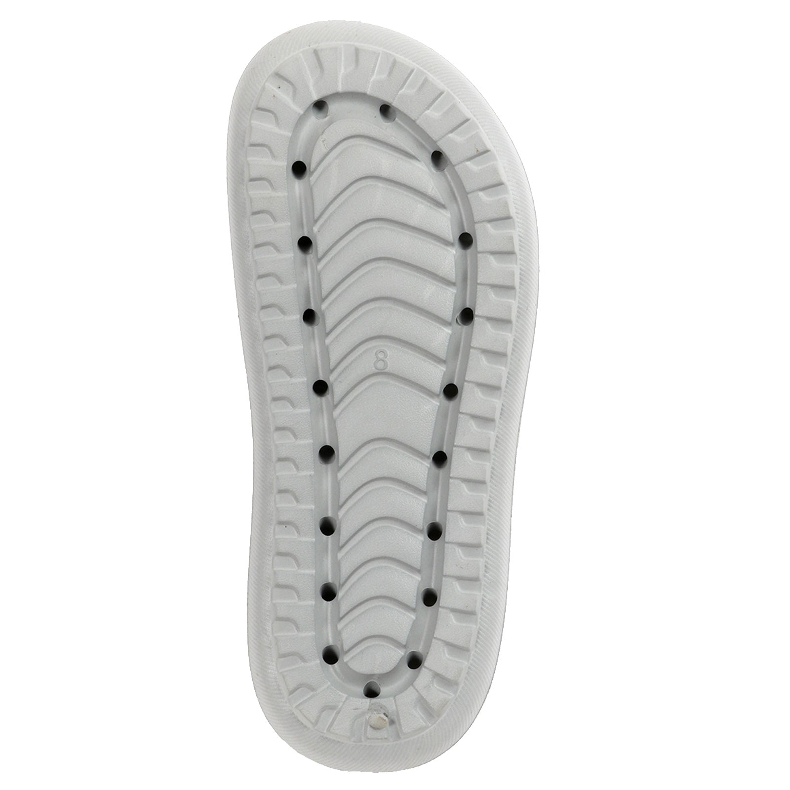 Smoothlite Cross-Strap Comfort Slides for men in Light Grey, image 5