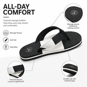 Smoothline Foot Support Massage Flip-Flops for Men