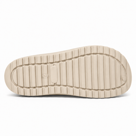 Smoothlite Ultra-Chunky Adjustable Clogs for men in Beige, image 2
