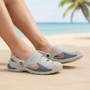 Smoothlite Painted-Heel Comfort Clogs for men in Light Grey, image 6