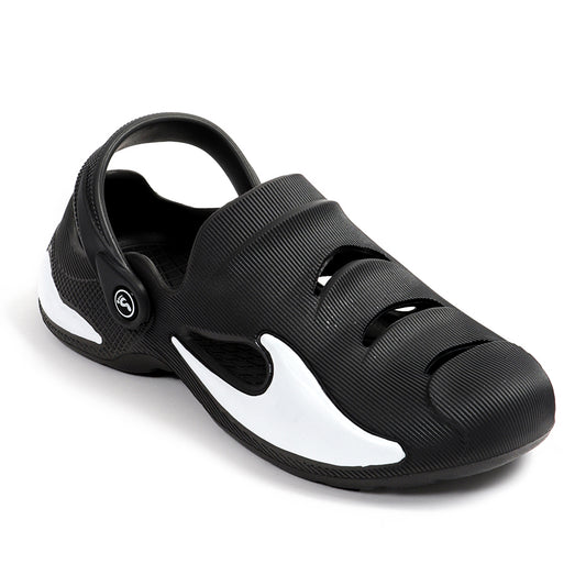 Smoothlite Painted-Heel Comfort Clogs for men in Black, image 1
