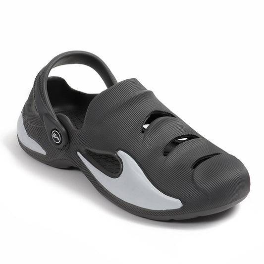 Smoothlite Painted-Heel Comfort Clogs for men in Dark Grey, image 1