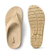 Smoothlite Everyday Cushioned Flip-Flops for men in Beige, image 2