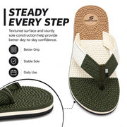 Smoothline Foot Support Massage Flip-Flops for Men