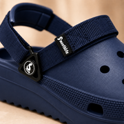 Smoothlite Ultra-Chunky Adjustable Clogs for men in Navy Blue, image 4