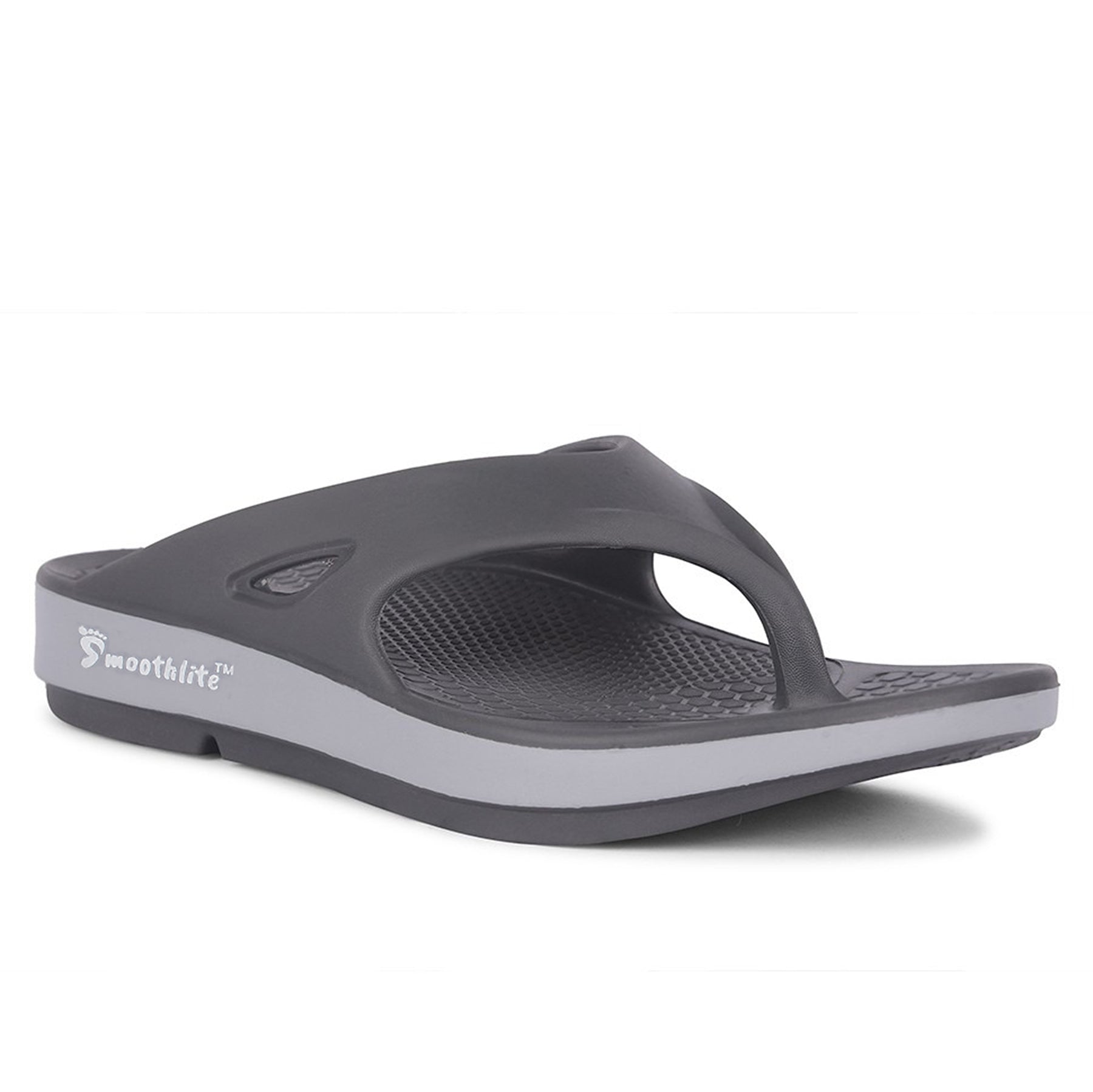 Smoothlite Everyday Cushioned Flip-Flops for men in Dark Grey, image 1