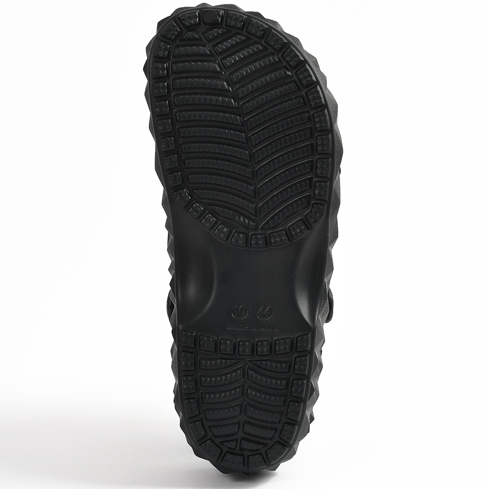 Smoothlite Diamond-Cut Ventilated Clogs for men in Black, image 4