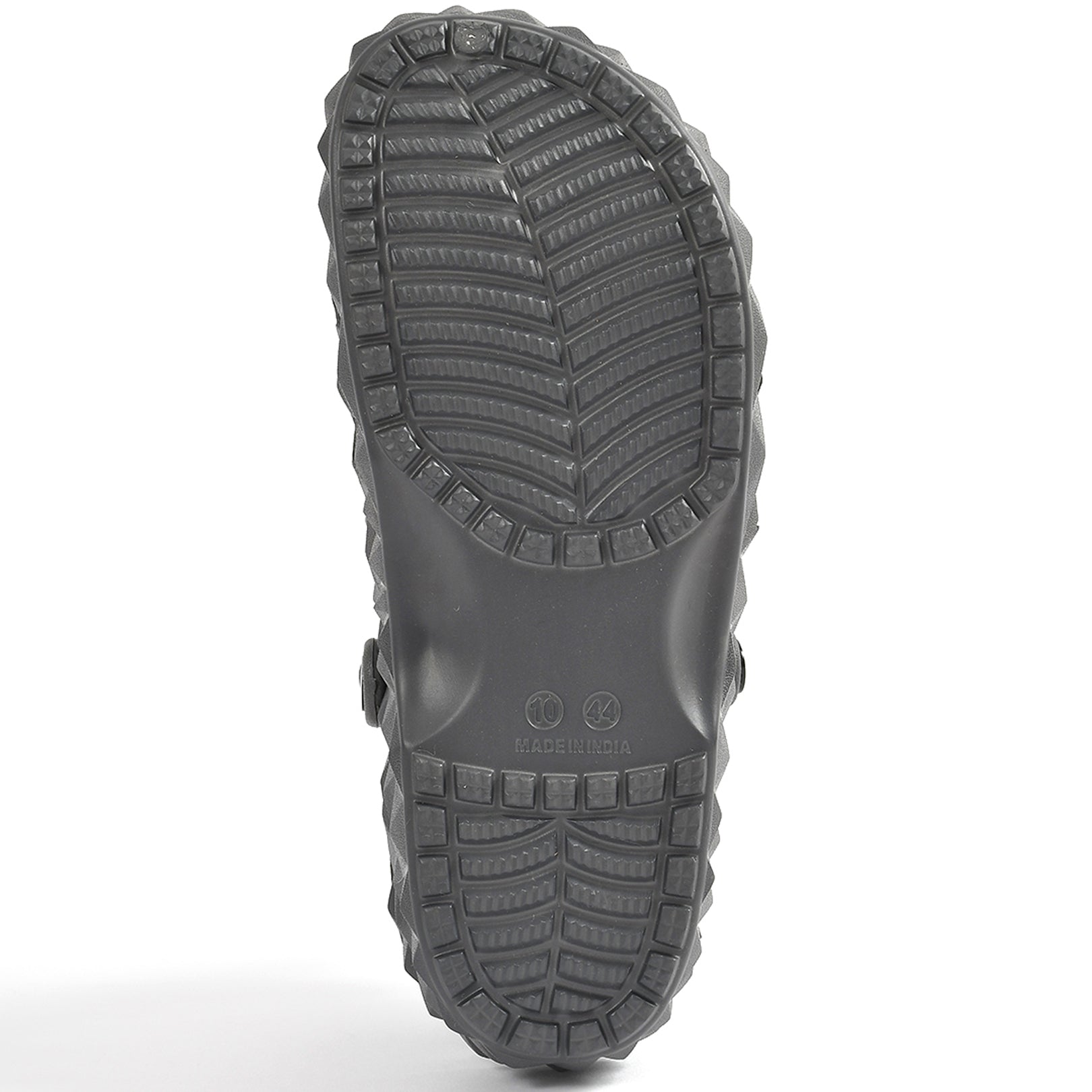 Smoothlite Diamond-Cut Ventilated Clogs for men in Dark Grey, image 4