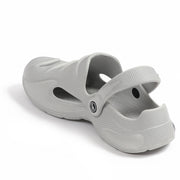 Smoothlite Painted-Heel Comfort Clogs for men in Light Grey, image 3