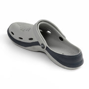 Smoothlite Classic Dual-Tone Painted Clogs for men in Light Grey & Dark Grey, image 3