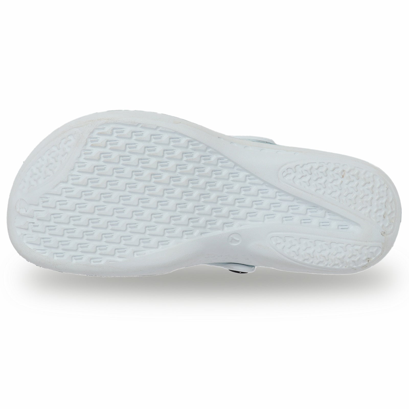 Smoothlite Classic Dual-Tone Painted Clogs for men in White & Blue, image 4