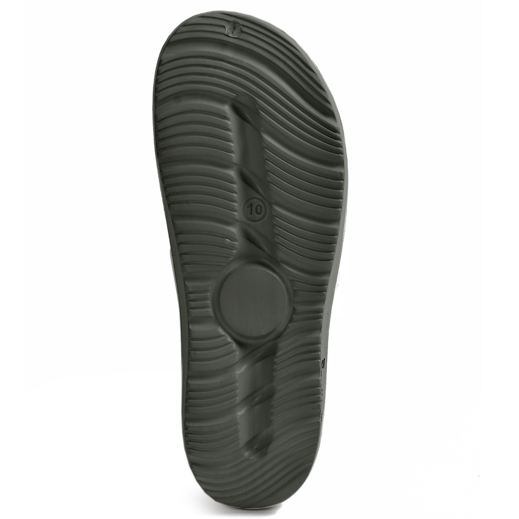 Smoothlite Adjustable Velcro Comfort Slides for men in Olive, image 5