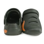 Smoothlite Painted-Heel Comfort Clogs for men in Olive, image 3