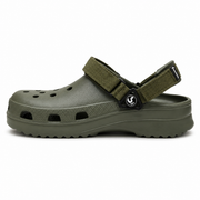 Smoothlite Ultra-Chunky Adjustable Clogs for men in Olive Green, image 6