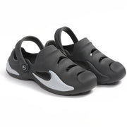 Smoothlite Painted-Heel Comfort Clogs for men in Dark Grey, image 5