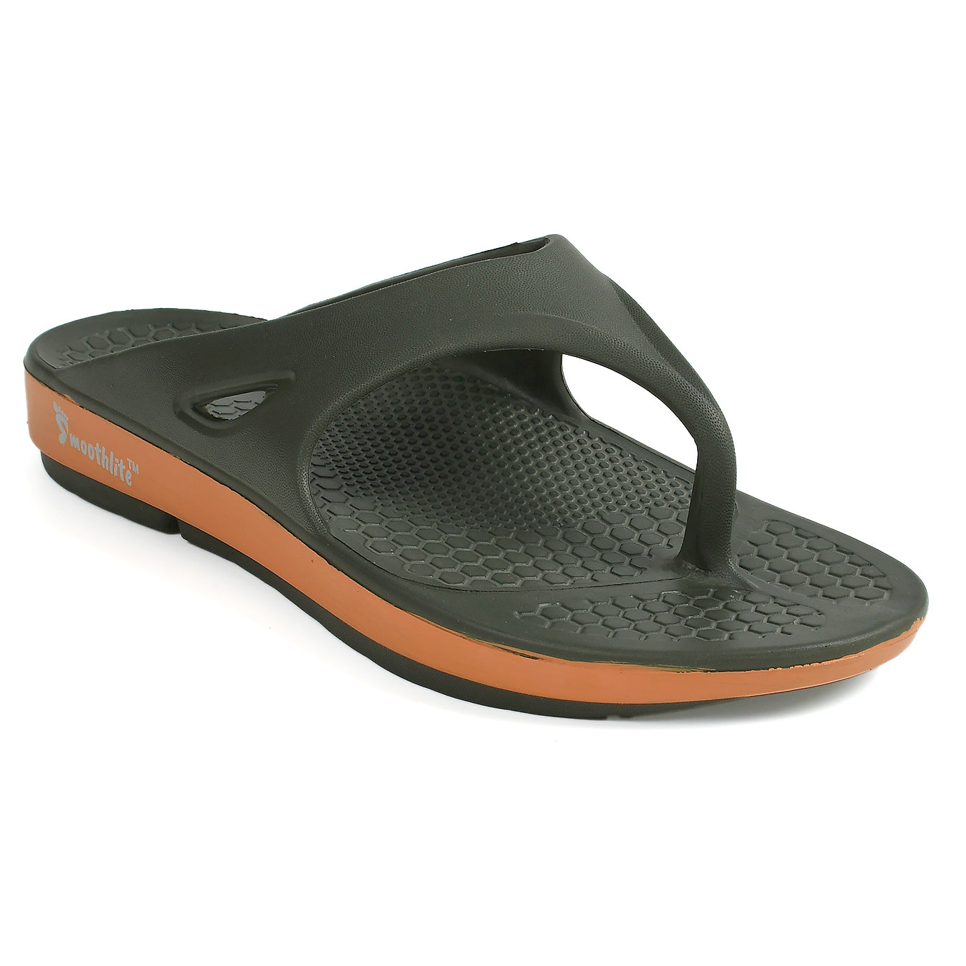 Smoothlite Everyday Cushioned Flip-Flops for men in Olive, image 1