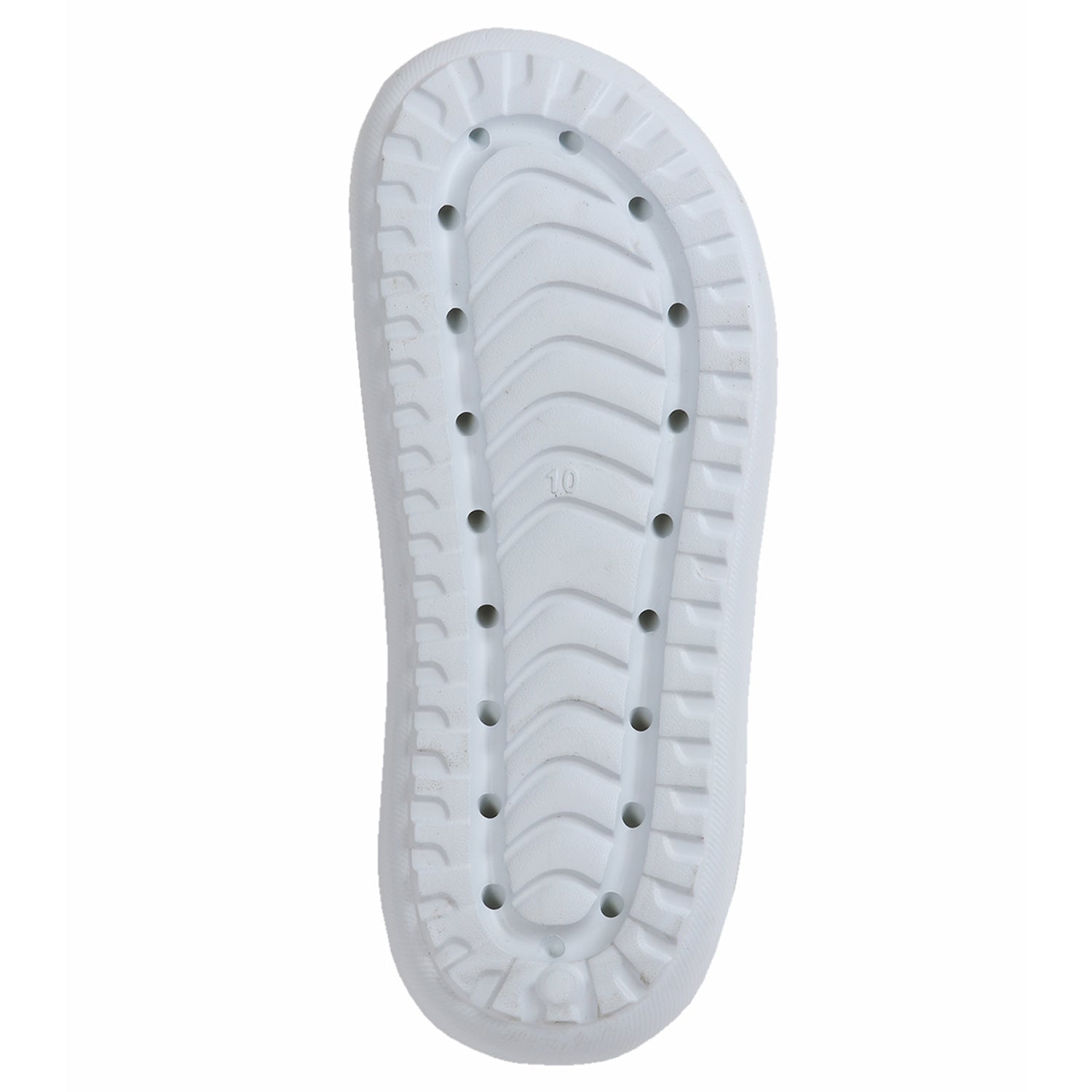 Smoothlite Cross-Strap Comfort Slides for men in White, image 4