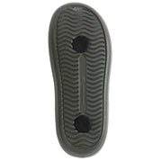 Smoothlite Dual-Tone Slides with Removable Footbed for men in Olive & Black, image 5