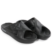 Smoothlite Cross-Strap Comfort Slides for men in Black, image 5