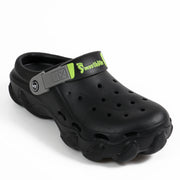 Smoothlite Chunky Clogs with Contrast Strap for men in Black, image 1