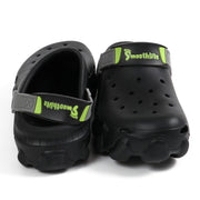Smoothlite Chunky Clogs with Contrast Strap for men in Black, image 4