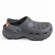 Smoothlite Chunky Clogs with Contrast Strap for men in Dark Grey, image 2
