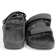 Smoothlite Adjustable Double-Strap Comfort Sandals for men in Dark Grey, image 3