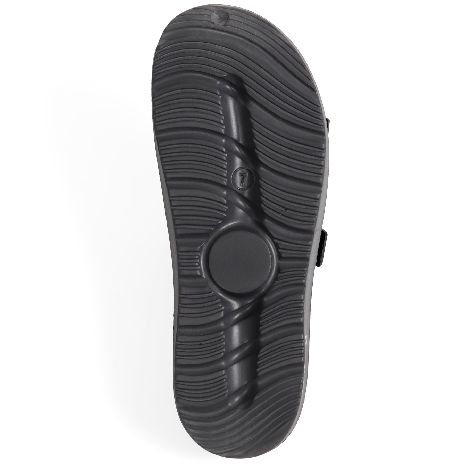 Smoothlite Adjustable Double-Strap Comfort Sandals for men in Dark Grey, image 5