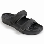 Smoothlite Adjustable Double-Strap Comfort Sandals for men in Black, image 1