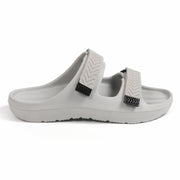 Smoothlite Adjustable Double-Strap Comfort Sandals for men in Light Grey, image 2