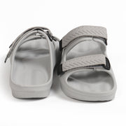 Smoothlite Adjustable Double-Strap Comfort Sandals for men in Light Grey, image 3
