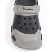 Smoothlite Dual-Tone Chunky Comfort Clogs for men in Dark Grey & Light Grey, image 3