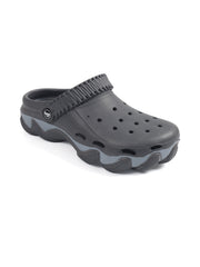 Smoothlite Chunky Painted-Sole Clogs for men in Dark Grey, image 1