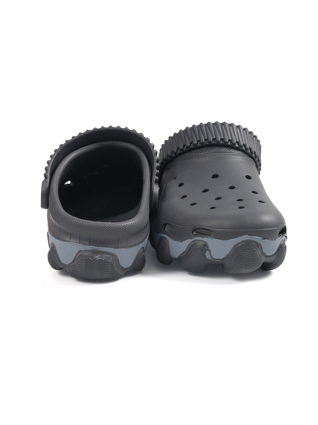 Smoothlite Chunky Painted-Sole Clogs for men in Dark Grey, image 5