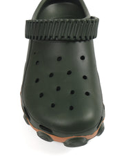 Smoothlite Chunky Painted-Sole Clogs for men in Olive, image 3