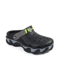 Smoothlite Chunky Painted-Sole Clogs with Contrast Strap
