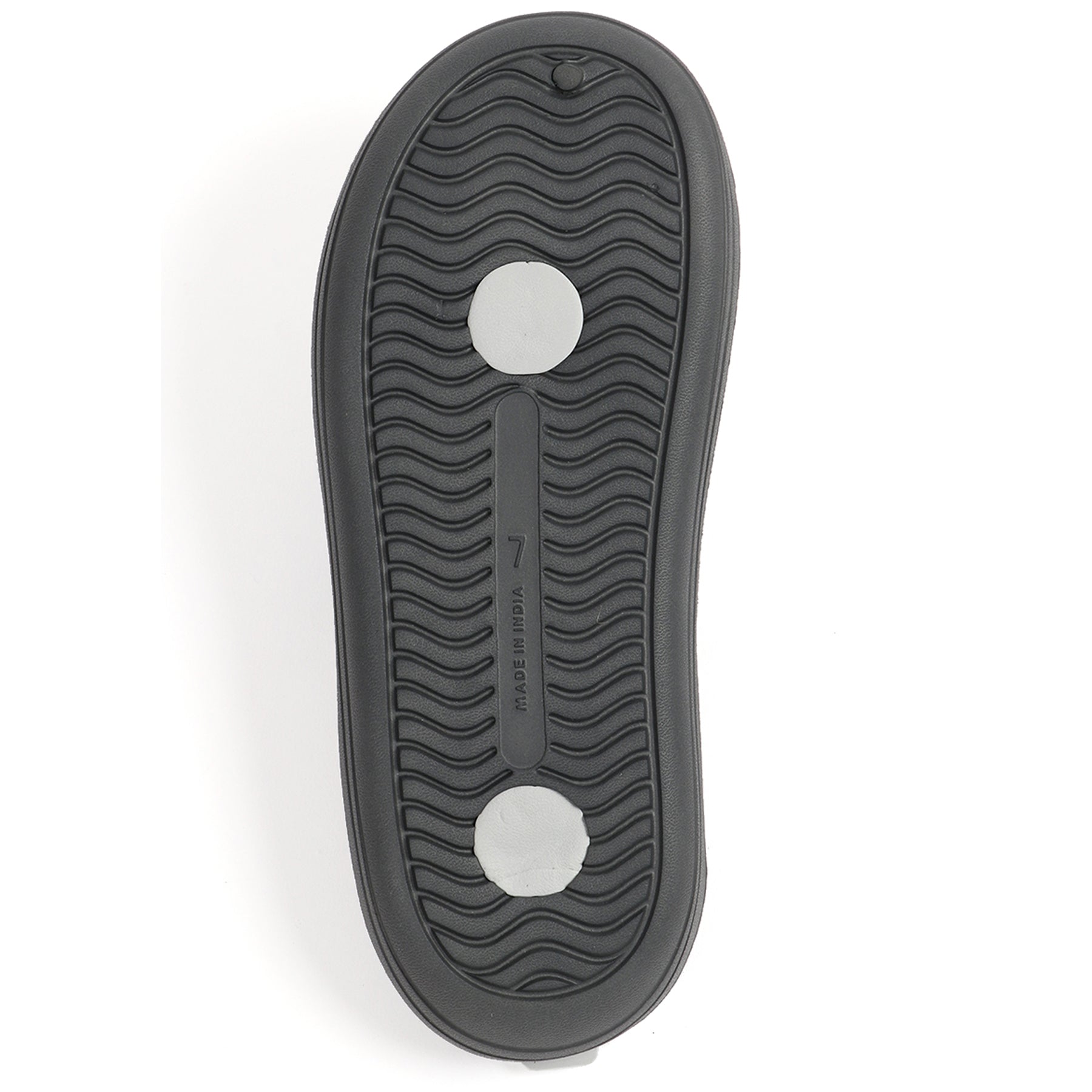 Smoothlite Dual-Tone Slides with Removable Footbed for men in Dark Grey & Light Grey, image 5