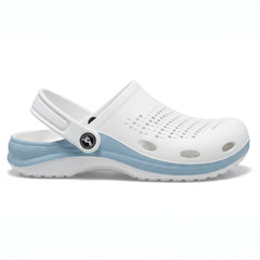 White & Blue